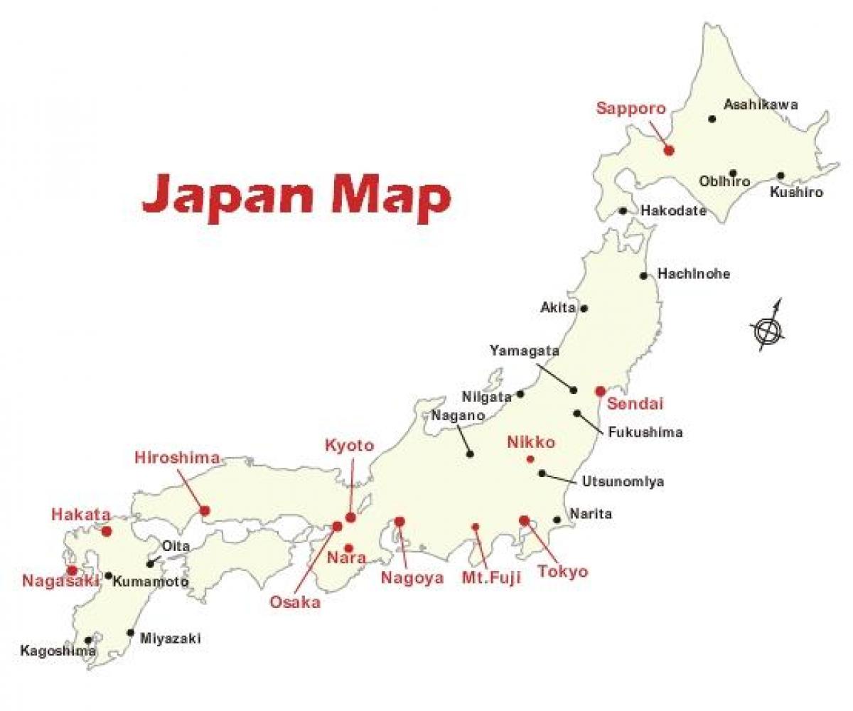Le Japon Carte Imprimable Imprimable Japon Carte Asie De L Est Asie